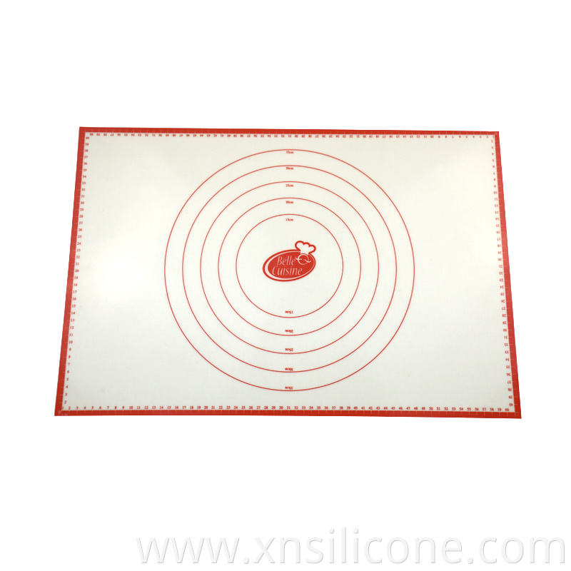 Silicone kneading dough mat